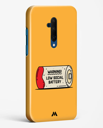 Low Social Battery Hard Case Phone Cover (OnePlus)