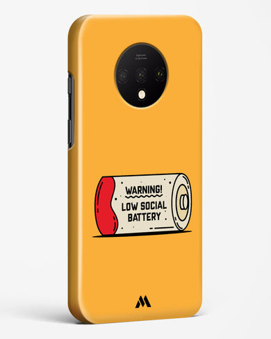 Low Social Battery Hard Case Phone Cover (OnePlus)