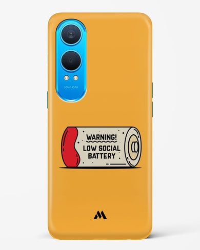 Low Social Battery Hard Case Phone Cover (OnePlus)