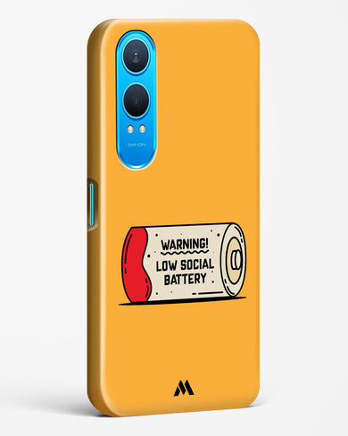 Low Social Battery Hard Case Phone Cover (OnePlus)