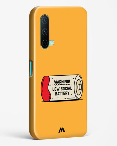 Low Social Battery Hard Case Phone Cover (OnePlus)