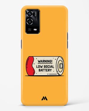 Low Social Battery Hard Case Phone Cover (Oppo)