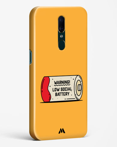 Low Social Battery Hard Case Phone Cover (Oppo)