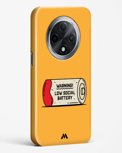 Low Social Battery Hard Case Phone Cover (Oppo)