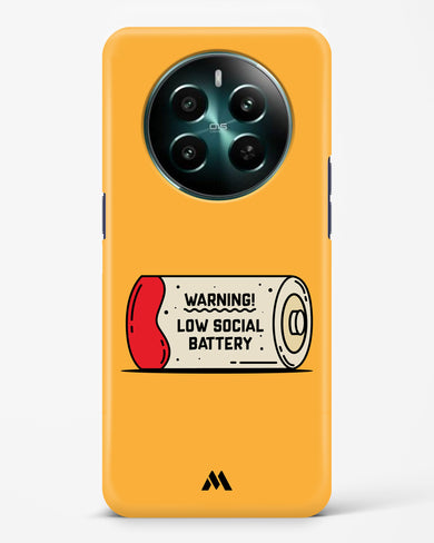 Low Social Battery Hard Case Phone Cover (Realme)