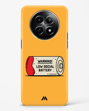 Low Social Battery Hard Case Phone Cover (Realme)