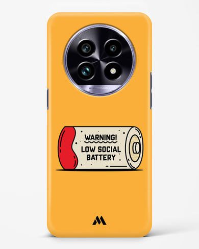 Low Social Battery Hard Case Phone Cover (Realme)