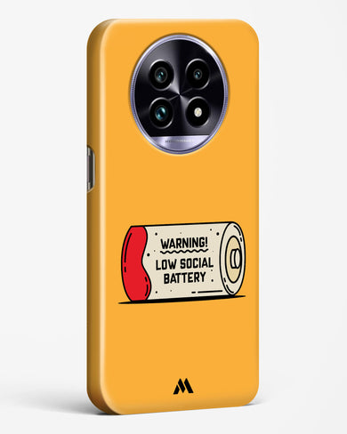 Low Social Battery Hard Case Phone Cover (Realme)