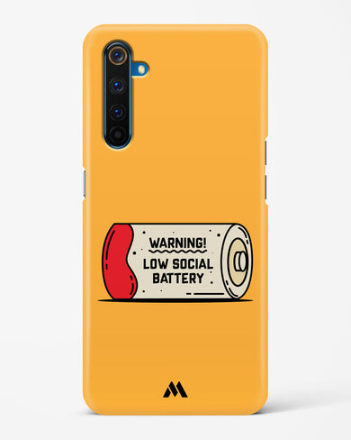 Low Social Battery Hard Case Phone Cover (Realme)