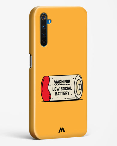 Low Social Battery Hard Case Phone Cover (Realme)