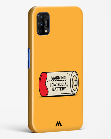 Low Social Battery Hard Case Phone Cover (Realme)