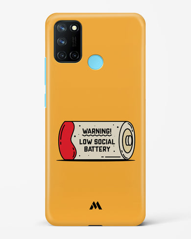 Low Social Battery Hard Case Phone Cover (Realme)