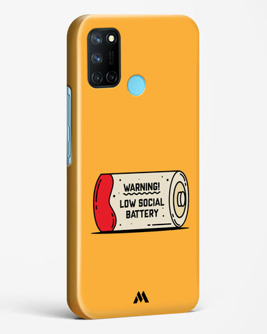 Low Social Battery Hard Case Phone Cover (Realme)