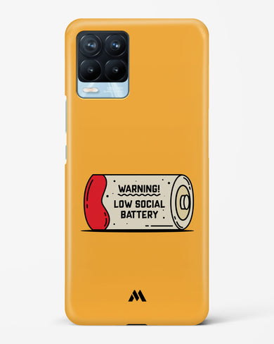 Low Social Battery Hard Case Phone Cover (Realme)