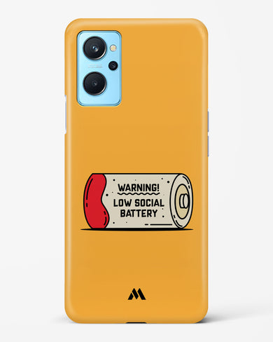 Low Social Battery Hard Case Phone Cover (Realme)