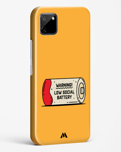 Low Social Battery Hard Case Phone Cover (Realme)