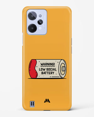 Low Social Battery Hard Case Phone Cover (Realme)
