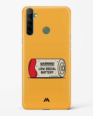 Low Social Battery Hard Case Phone Cover (Realme)