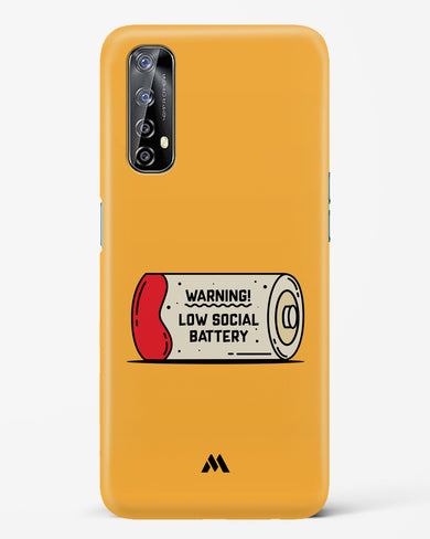 Low Social Battery Hard Case Phone Cover (Realme)