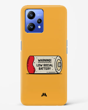 Low Social Battery Hard Case Phone Cover (Realme)