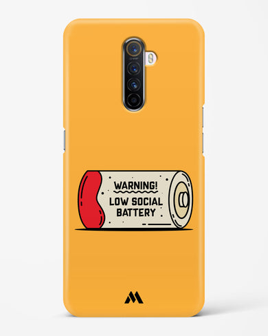 Low Social Battery Hard Case Phone Cover (Realme)