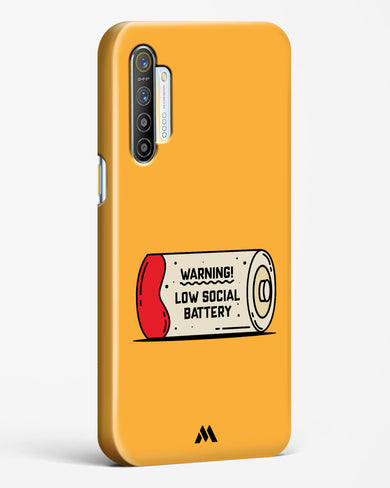 Low Social Battery Hard Case Phone Cover (Realme)