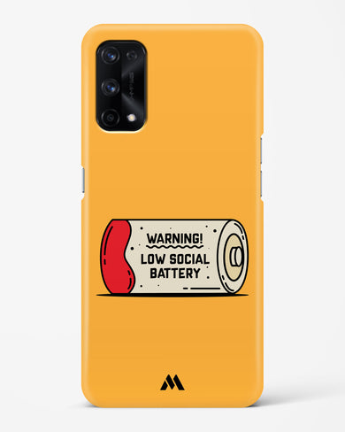 Low Social Battery Hard Case Phone Cover (Realme)