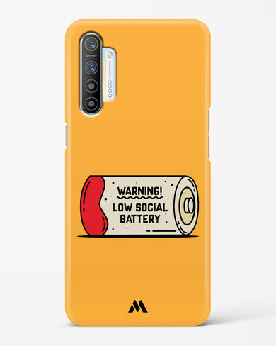 Low Social Battery Hard Case Phone Cover (Realme)