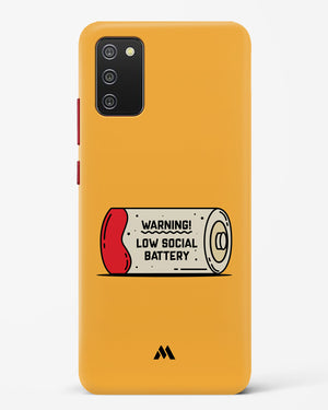 Low Social Battery Hard Case Phone Cover (Samsung)