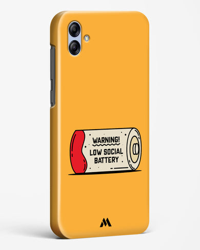 Low Social Battery Hard Case Phone Cover (Samsung)