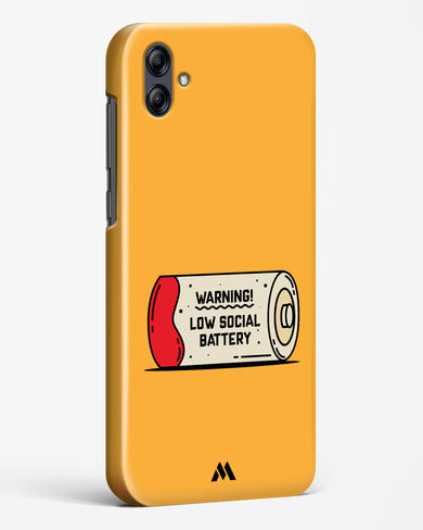 Low Social Battery Hard Case Phone Cover (Samsung)