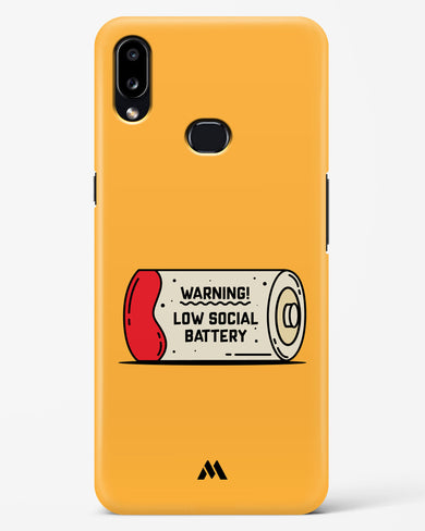 Low Social Battery Hard Case Phone Cover (Samsung)