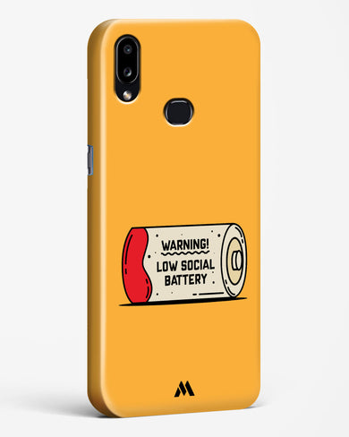 Low Social Battery Hard Case Phone Cover (Samsung)