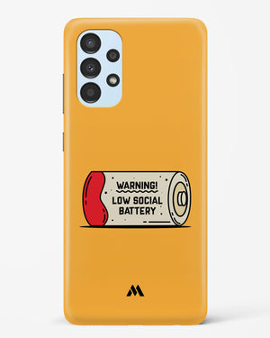 Low Social Battery Hard Case Phone Cover (Samsung)
