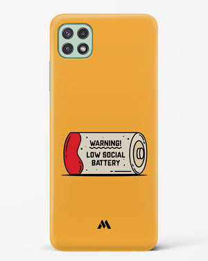 Low Social Battery Hard Case Phone Cover (Samsung)