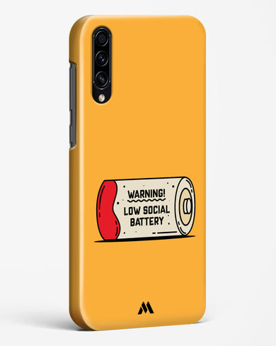 Low Social Battery Hard Case Phone Cover (Samsung)