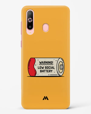 Low Social Battery Hard Case Phone Cover (Samsung)