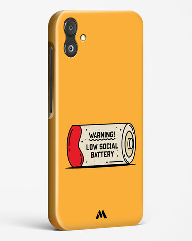 Low Social Battery Hard Case Phone Cover (Samsung)