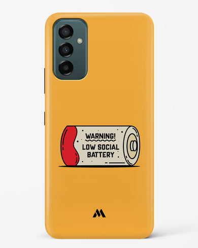 Low Social Battery Hard Case Phone Cover (Samsung)