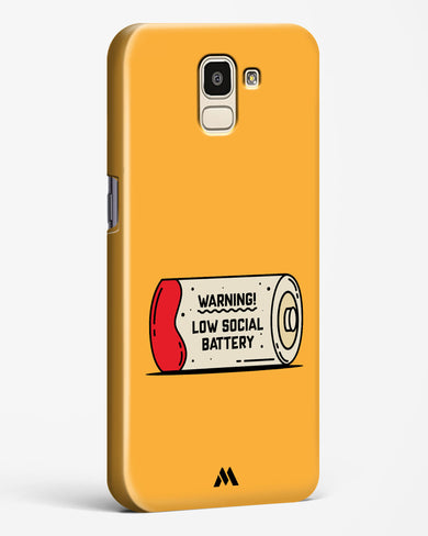 Low Social Battery Hard Case Phone Cover (Samsung)