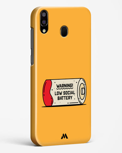 Low Social Battery Hard Case Phone Cover (Samsung)