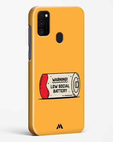 Low Social Battery Hard Case Phone Cover (Samsung)