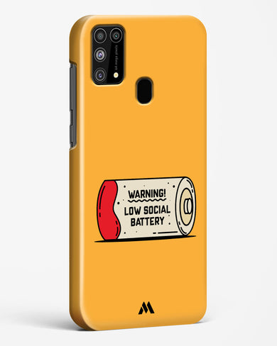 Low Social Battery Hard Case Phone Cover (Samsung)