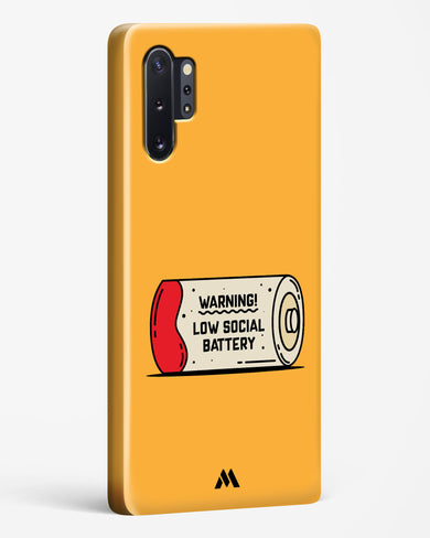 Low Social Battery Hard Case Phone Cover (Samsung)