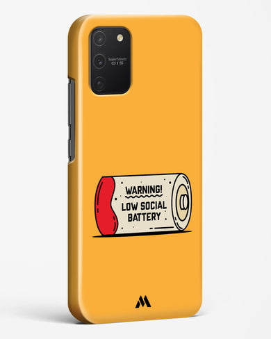 Low Social Battery Hard Case Phone Cover (Samsung)