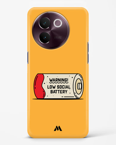 Low Social Battery Hard Case Phone Cover (Vivo)