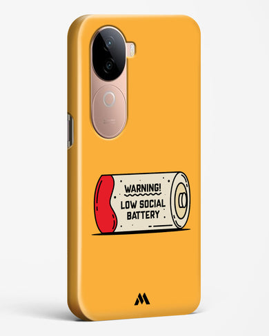Low Social Battery Hard Case Phone Cover (Vivo)