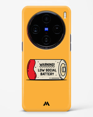 Low Social Battery Hard Case Phone Cover (Vivo)