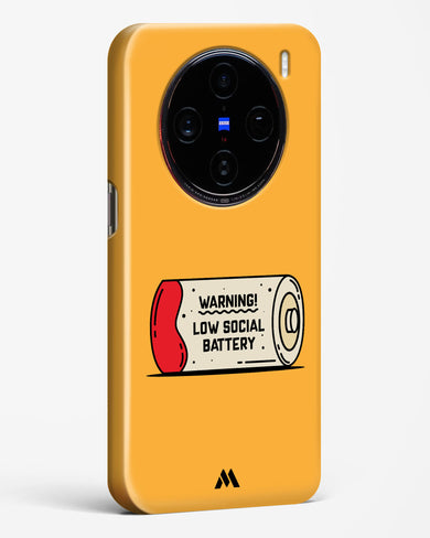 Low Social Battery Hard Case Phone Cover (Vivo)