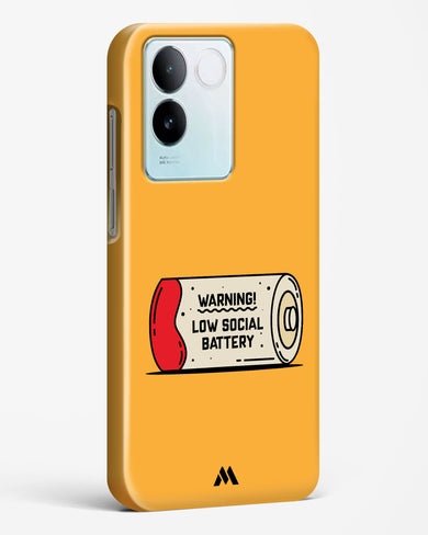 Low Social Battery Hard Case Phone Cover (Vivo)